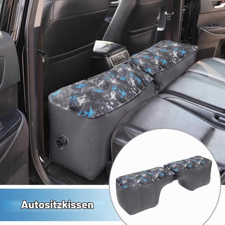 Auto-Matratze Schlafmatte Luftbett zum Nickerchen Grau