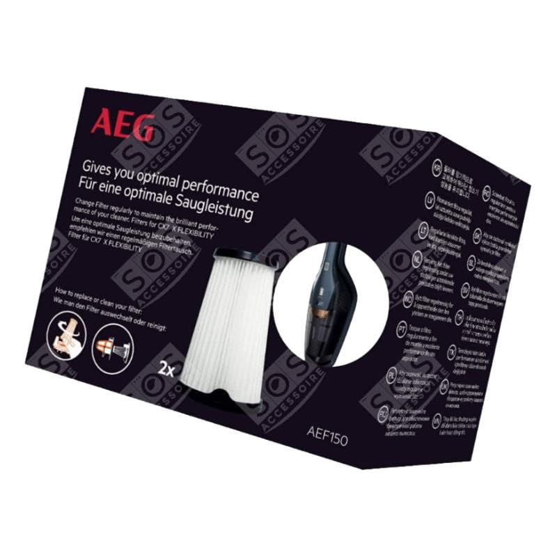 Filter AEF150, 2 Stück für Staubsaugerteile, Reinigungsgeräte, kleine Haushaltsgeräte A.E.G – 900168