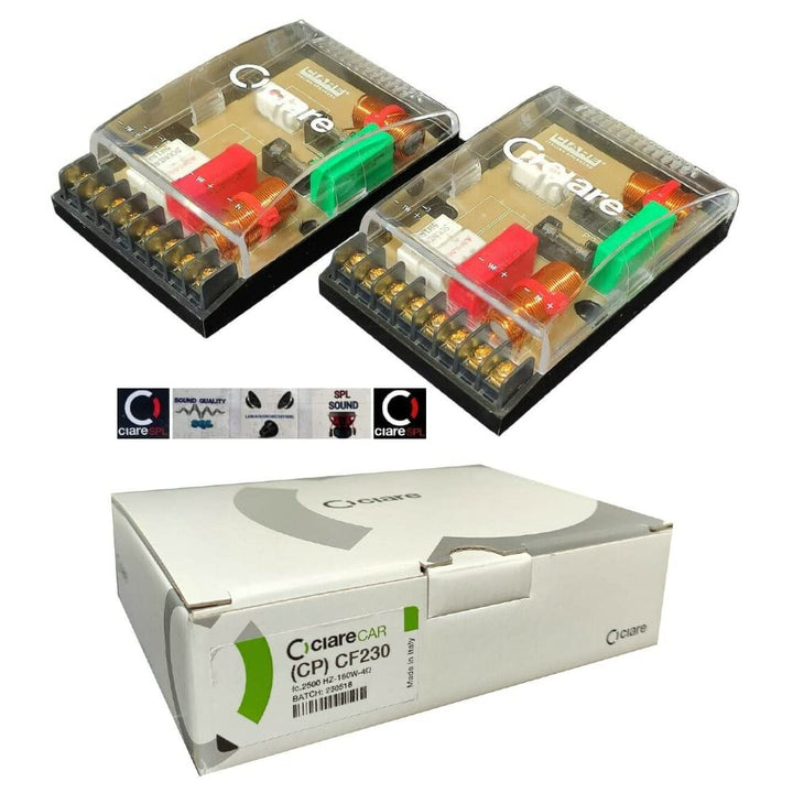 Ciare 2 CF230 Passive Crossover 4 ohm 160 watt rms autoeinstellung für 2-Wege-System woofer Tweeter