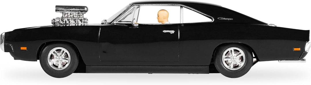 Scalextric C4573 The Fast and The Furious - Dodge Charger - Dom Toretto Slotcar, Schwarz