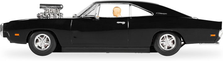 Scalextric C4573 The Fast and The Furious - Dodge Charger - Dom Toretto Slotcar, Schwarz