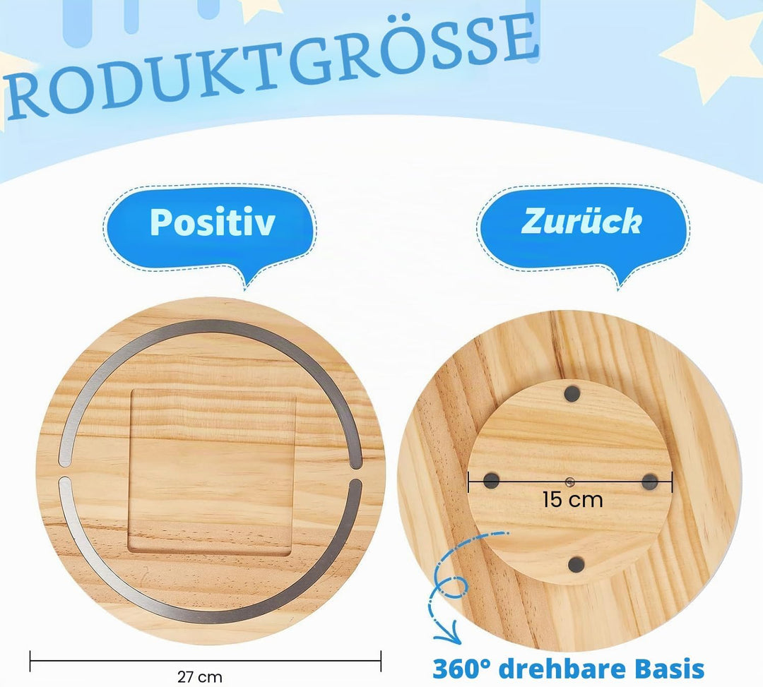 Gieanoo für Tonies Box Regal,Runde Tonie Aufbewahrung Regal Kompatibel mit Toniesbox 1 und Toniesbox
