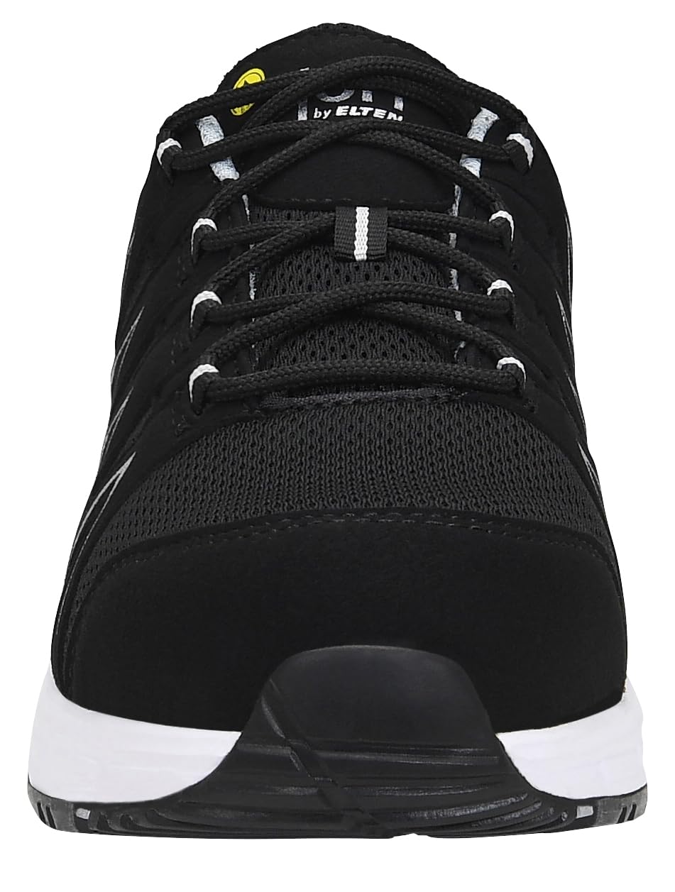 JORI Sicherheitsschuhe jo_Speedy Black-Silver Low ESD S1P, Herren, Textil, Kunststoffkappe (Leichter