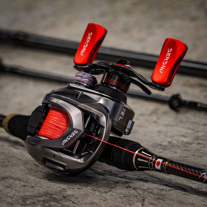 Senshu Psycho Low Profile Cast 150m/ 0,285mm - 7,3:1 | Baitcastrolle | Baitcaster