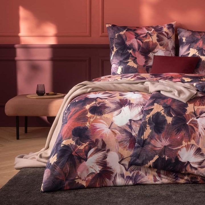 ESTELLA Mako Interlock Jersey Bettwäsche Pia vino 155x220 cm + 80x80 cm, 155x220 cm + 80x80 cm