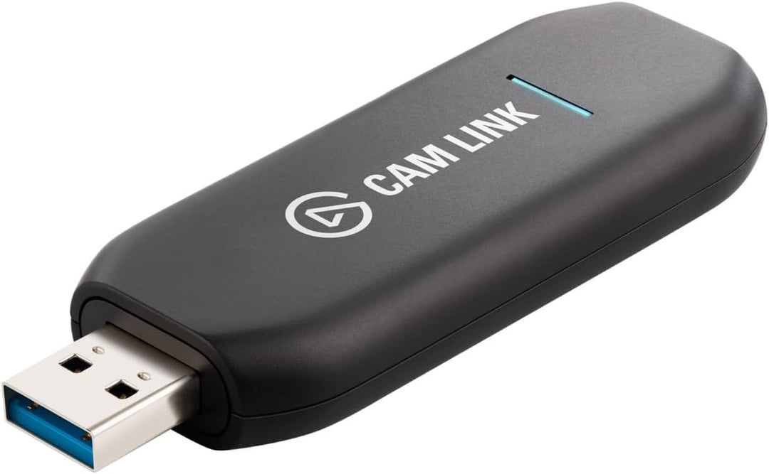 Elgato Cam Link 4K, externe Kamera-Aufnahmekarte, streamen und aufzeichnen mit DSLR, Camcorder, als