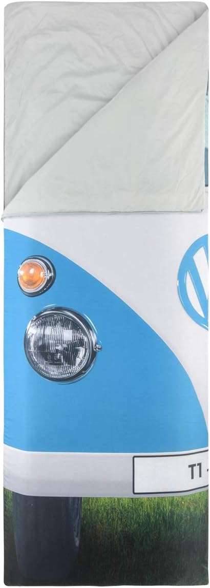 Board Masters VW Collection - Volkswagen Camping & Outdoor Einzelschlafsack im T1 Bulli Bus Design B