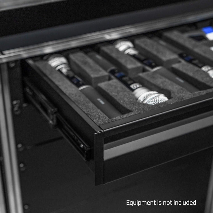 Adam Hall 874E04A Rack-Schublade 4 HE Aluminum 4 HE, Aluminum 4 HE