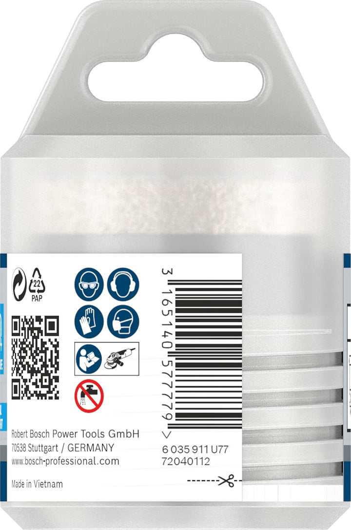 Bosch Professional 1x Diamanttrockenbohrer Dry Speed Best for Ceramic (für Trockenbohren von Hartker