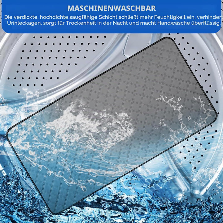PIPI Pads für Meerschweinchen, 2 Pcs Waschbar Haustier-Urinunterlage, 120 * 60cm Schnell Absorbieren