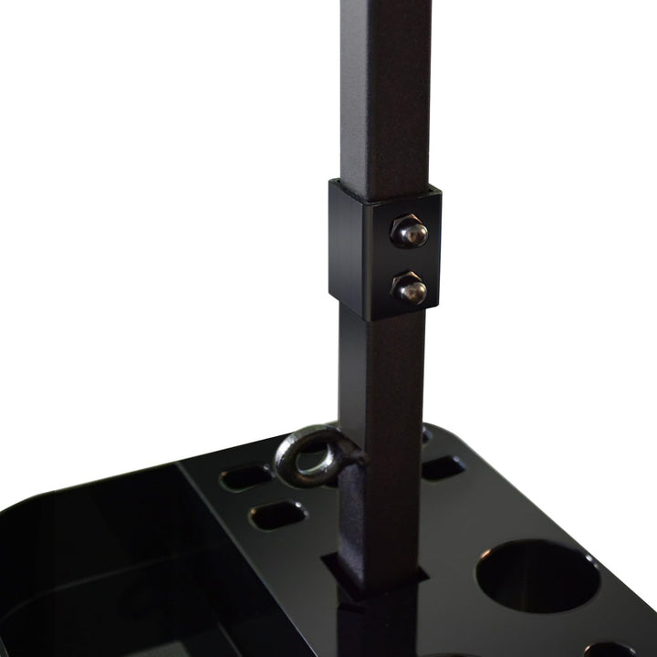 SHELANDY Fellpflegearm mit Klemme für grosse und kleine Hunde – 88,9 cm höhenverstellbar und mit zwe
