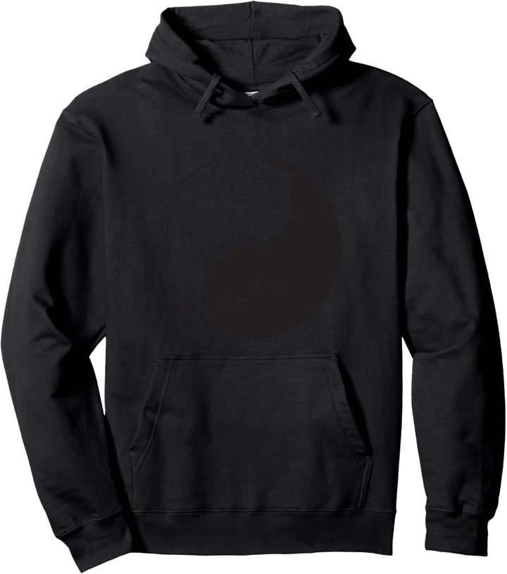 Katzen Yin und Yang Design Frieden Balance Symbol Pullover Hoodie