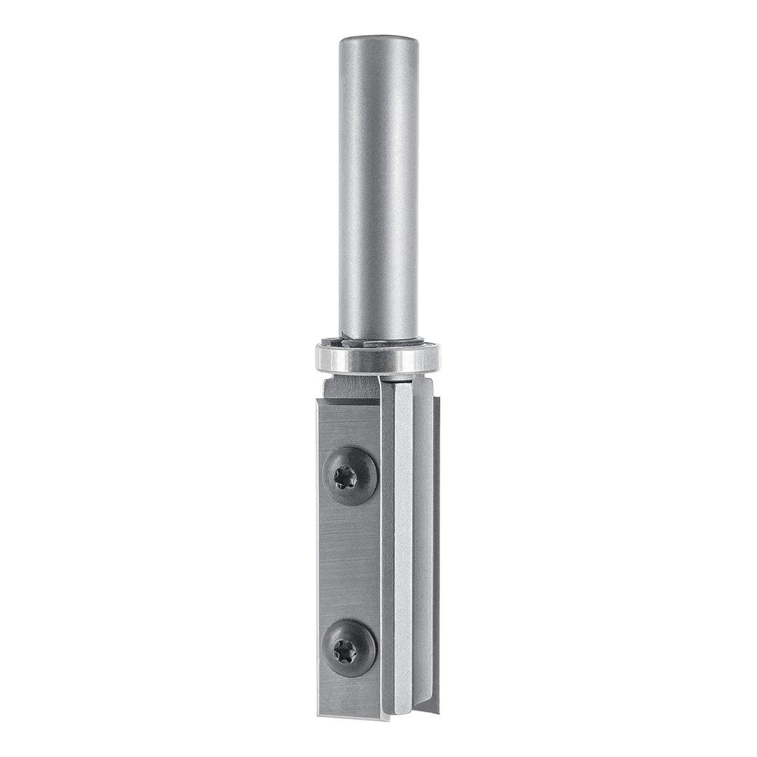 ENT 20325 Wendeplatten Bündigfräser HW, Schaft (S) 12 mm, Durchmesser (D) 19 mm, NL 50 mm, SL 40 mm,