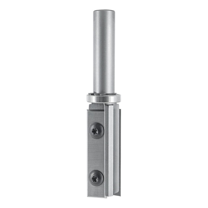 ENT 20325 Wendeplatten Bündigfräser HW, Schaft (S) 12 mm, Durchmesser (D) 19 mm, NL 50 mm, SL 40 mm,