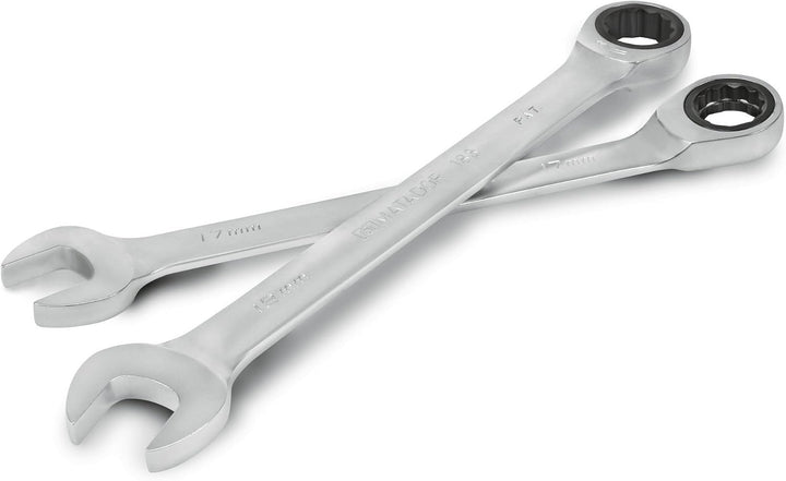 MATADOR Schraubwerkzeuge Knarren-Ringmaulschlüssel-Satz, 12-teilig, 8-19 mm, 0183 9120, 8-19 MM, 12-