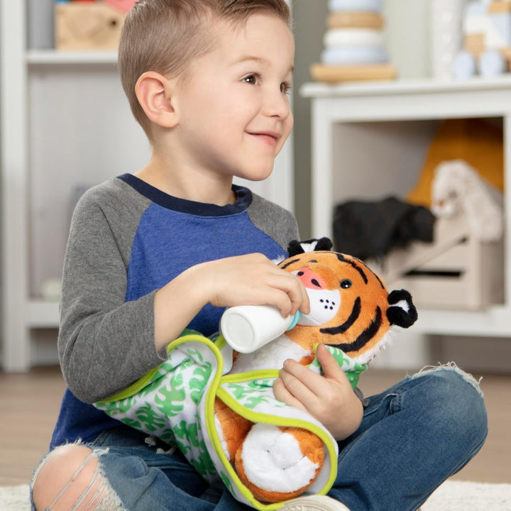 Melissa & Doug | Baby-Tiger | Plüschtier | 2+ Baby Tiger, Baby Tiger