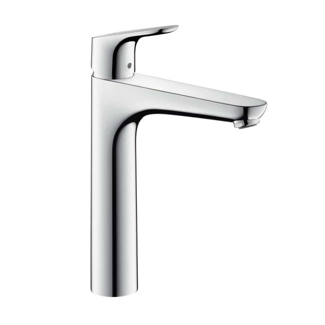 hansgrohe Wasserhahn Focus (Armatur mit Auslauf Höhe 190mm, ohne Ablaufgarnitur) Chrom, Chrom