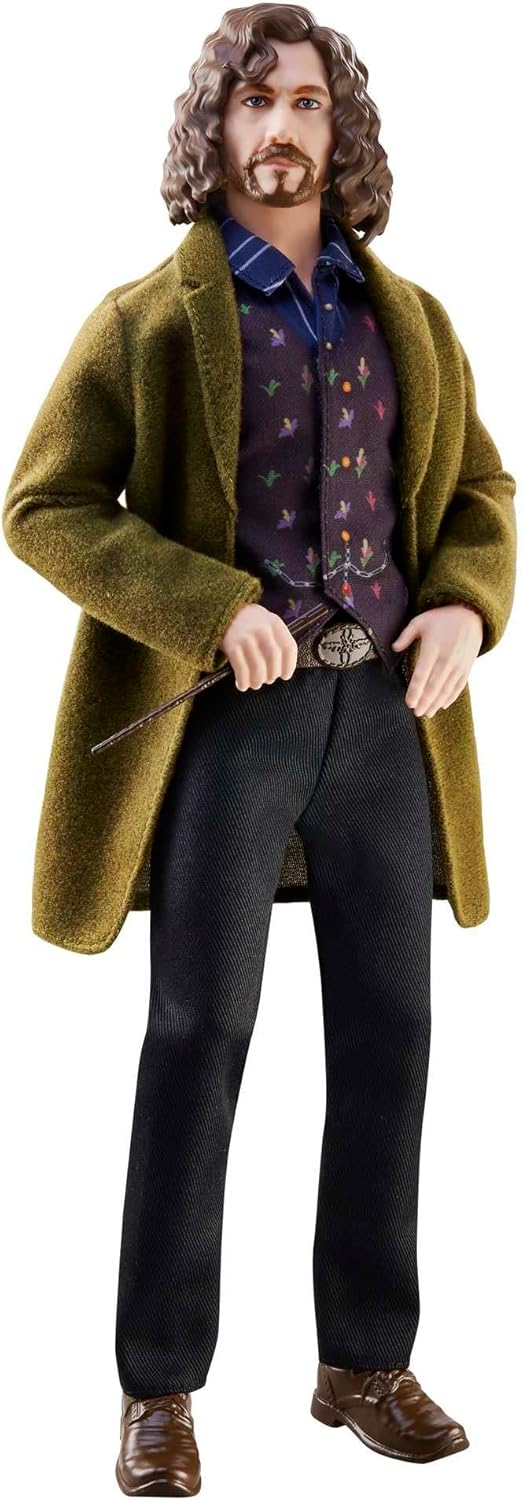 HARRY POTTER - Sirius Black Puppe zum Sammeln (ca. 25 cm), komplett beweglich, mit charakteristische