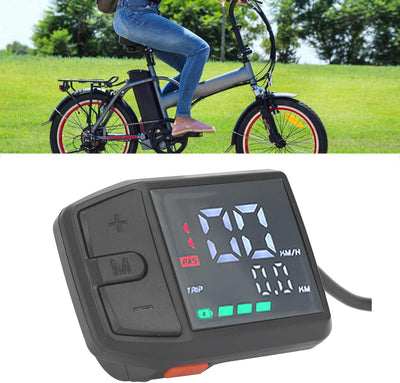 BuyWeek Mini-Fahrradcomputer, Tacho Fahrrad Kilometerzähler, IP65 wasserdichte mit LCD Hintergrundbe