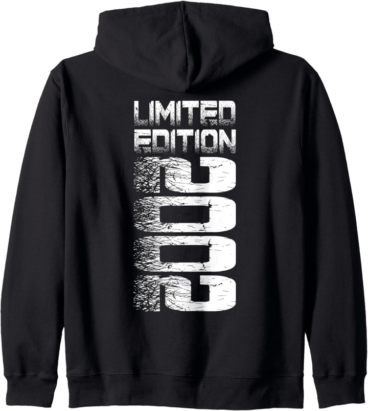 21 Jahre Limited Edition 2002 21. Geburtstag Kapuzenjacke