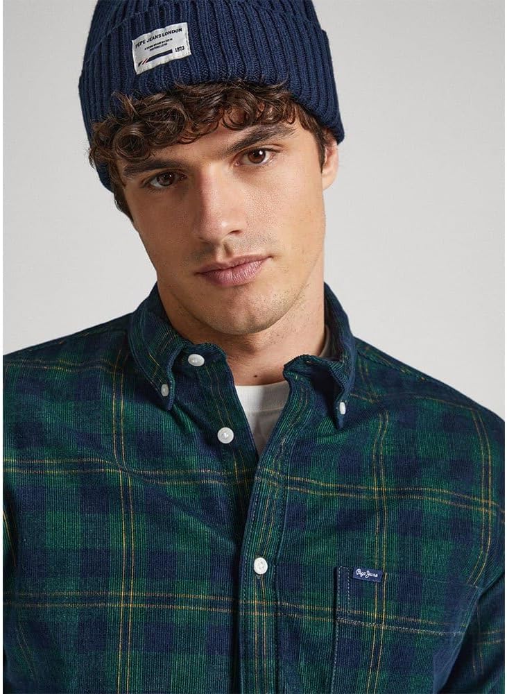 Pepe Jeans Herren Cale Hemd M Grün (Regent Green), M Grün (Regent Green)