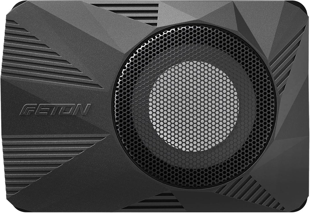 ETON USB 6AR – sehr kompakter 150 mm / 6 Zoll Untersitz Aktiv Subwoofer für PKWs und Reisemobile, le