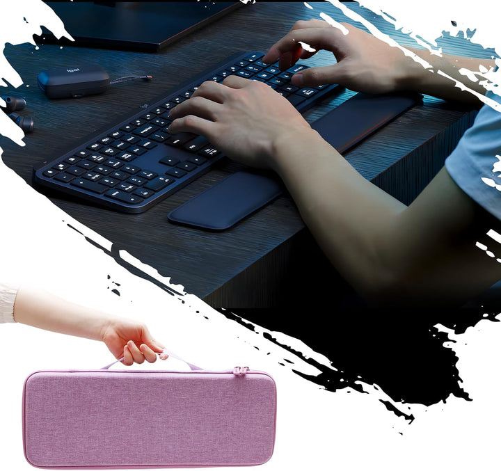 XANAD Tastatur Tasche für Logitech MX Keys/Pebble Keys 2 K380s Kabellose Tastatur Reiseschutzhülle f