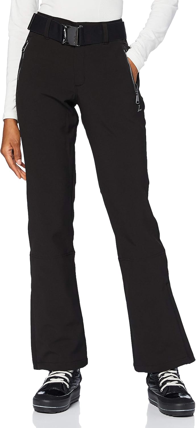 Icepeak Damen Softshell Hose Luhta Joentaus, 40 Schwarz