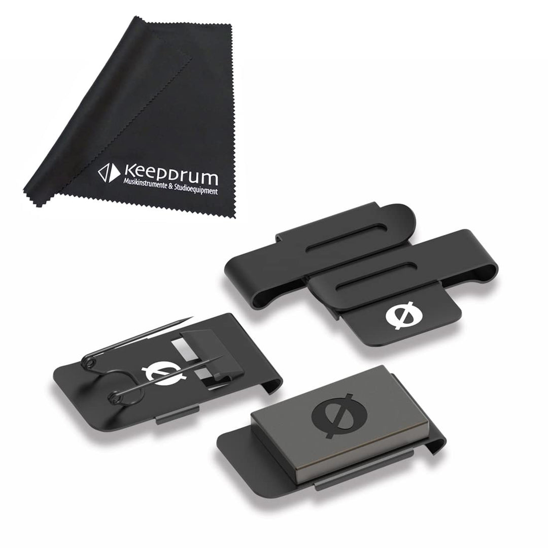 Rode FlexClip GO Befestigungs-Set + keepdrum Mikrofasertuch