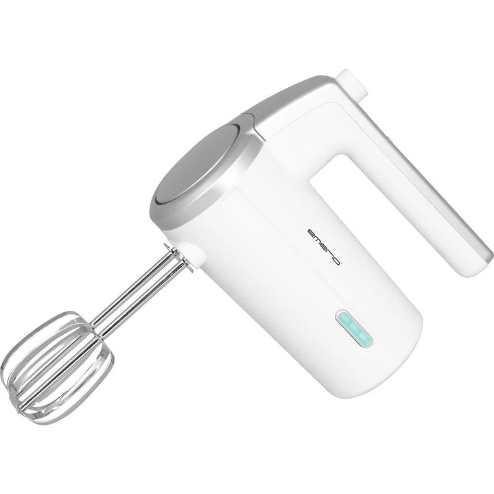 EMERIO kabelloser Akku Handmixer / -rührer - 2 Rührstäbe - 3 Geschwindigkeiten - 2000mAh/7,4V - BPA