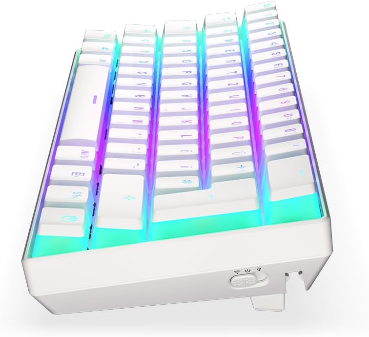 ENDORFY Thock Compact Wireless DE Kailh Box Black Onyx White Pudding, Kompakte, Mechanische Switches