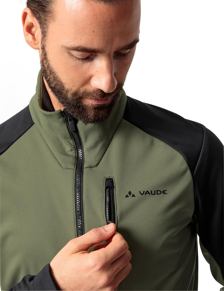 VAUDE Men's Posta Softshell Jacket VI - Softshelljacke Herren - Radjacke L cedar wood, L cedar wood