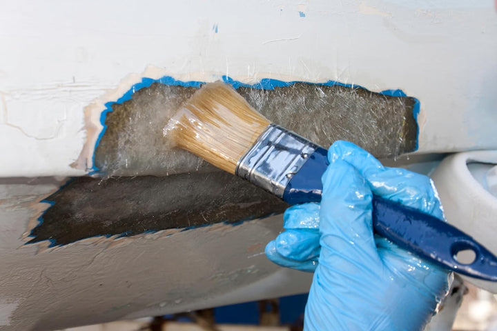 Yachtcare Polyglas Repair Kit - für die schnelle Reparaturen an GFK-Teilen 400g, 400g