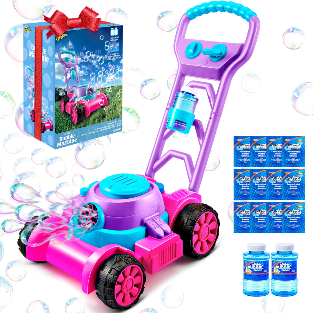 Sloosh Seifenblasenmaschine Kleinkinderspielzeug, Sommer Outdoor-Spielzeug Spiele, Vorschulkinder Ju