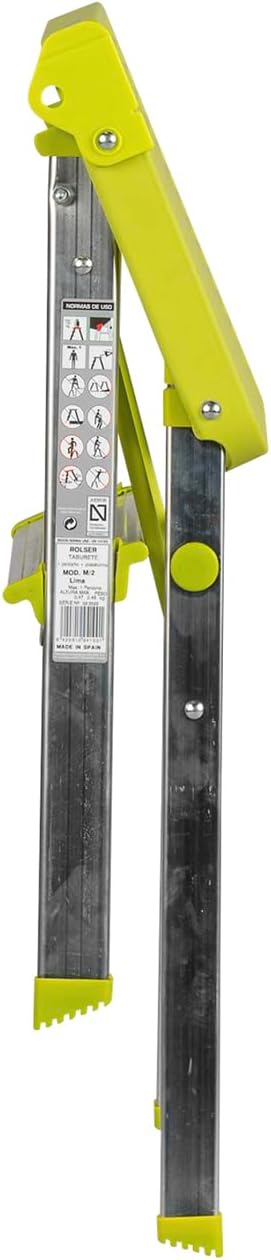 Klappbarer Tritthocker aus Aluminium Rolser M2 - Lima, Lima