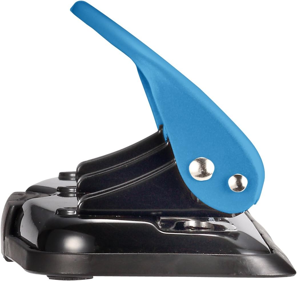PaperPro Compact 3-Loch-Heftgerät Small (1-24) blau, blau