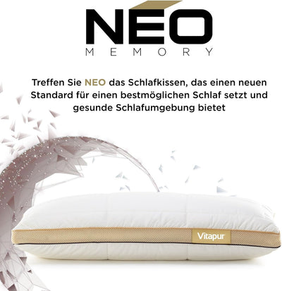 Vitapur NEO Kissen 40x80 cm - EIN Star Wars-ähnliches Kopfkissen, das einen Neuen Standard des Schla