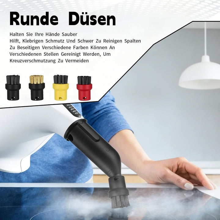 12 Stück Kompatibel für Kärcher Dampfreiniger Zubehör, Ersatzteile für Dampfreiniger Kärcher SC1 SC2