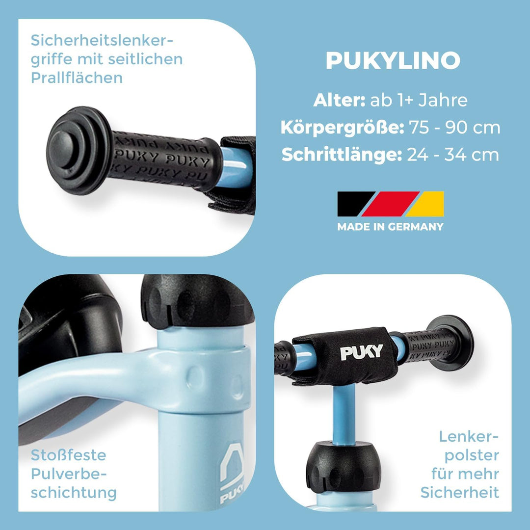 PUKY PUKYLINO | Kinder Laufrad ab 1 Jahr | Optimale Mobilitätsentwicklung & Lauflernrad ab 1 Jahr |