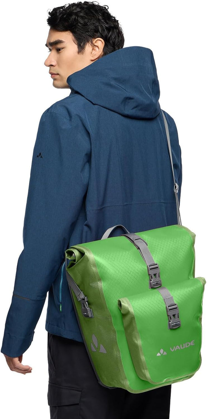 VAUDE Aqua Back Plus Single - Fahrradtasche - 1 Hinterradtasche (25,5L) - wasserdicht - Made in Germ