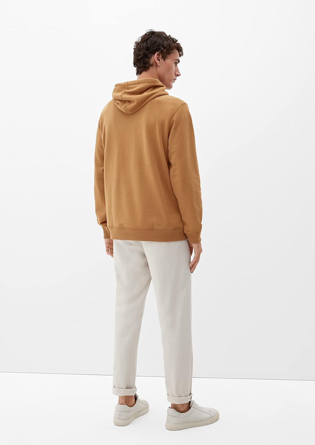 s.Oliver Herren Sweatshirt Langarm S Brown, S Brown