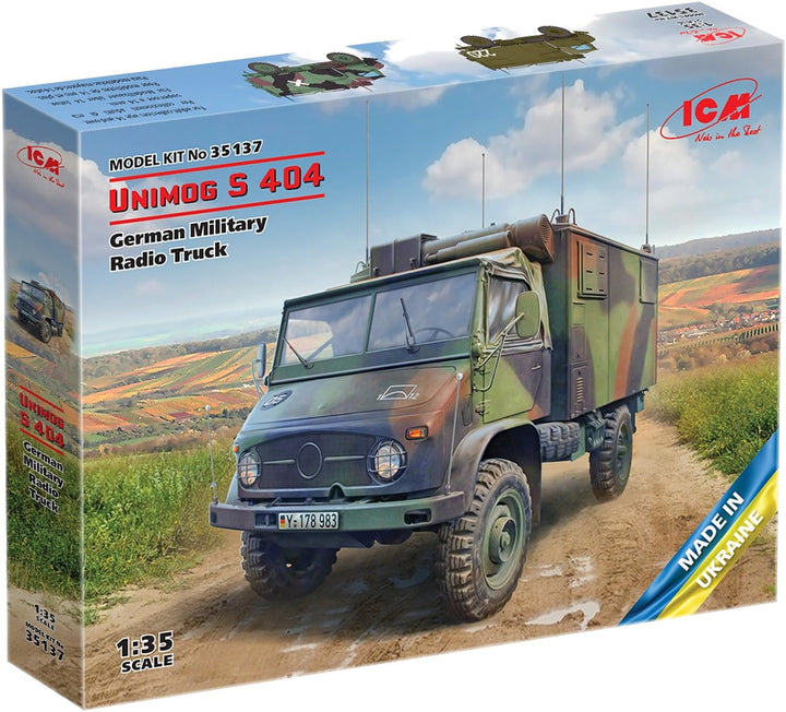 ICM ICM35137 Unimog S 404, Schwarz