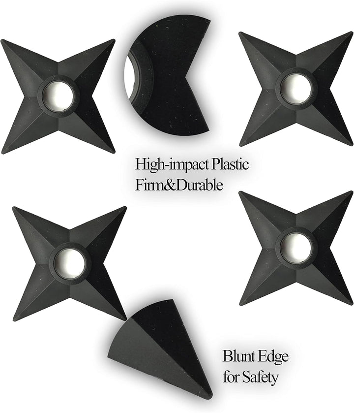 Kunai Ninja Cosplay, Requisiten Ninja Themed Kostüm, Kunststoff, Cosplay Zubehör Kunai Set, Schwarz