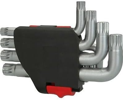 KS Tools 151.4630 XZN-Winkelstiftschlüssel-Satz, kurz, 9-tlg.