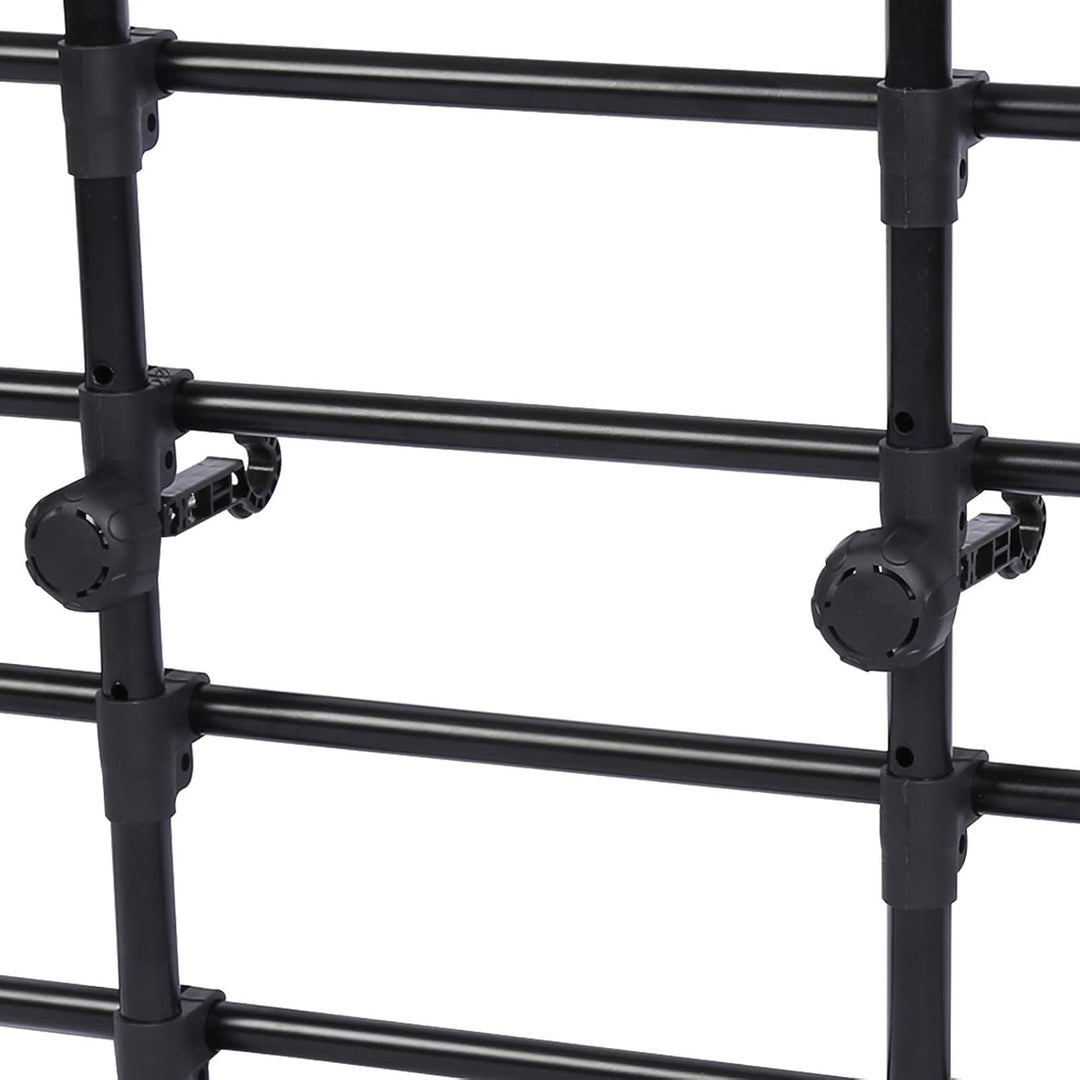 Wiltec Hundegitter fürs Auto Modell G, 40 cm hoch, verstellbare Breite 83-145 cm, Trenngitter univer