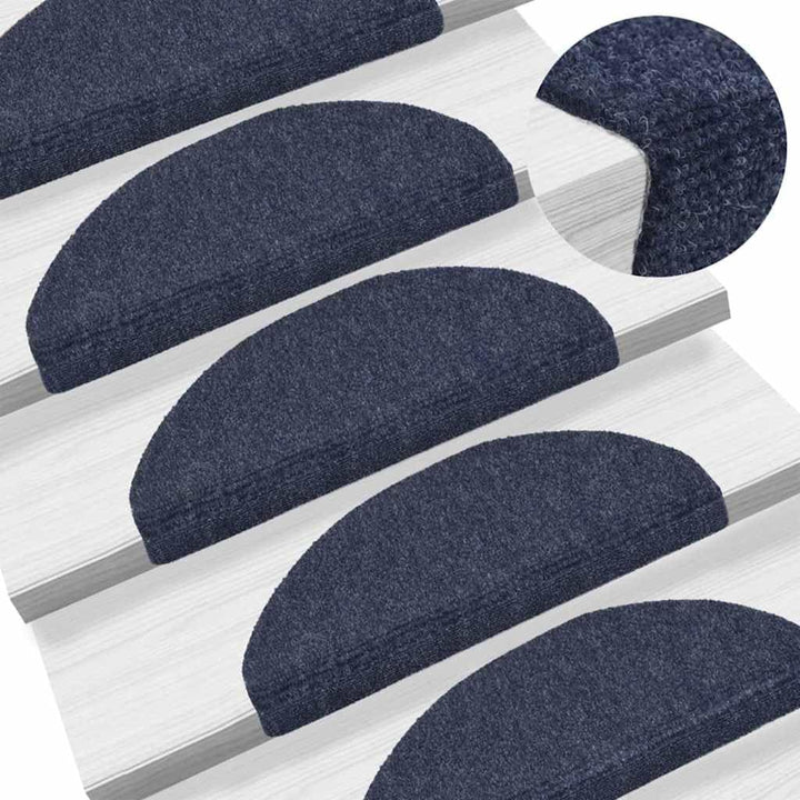 vidaXL 15x Stufenmatte Selbstklebend Treppenmatten Stufenmatten Treppenschutz Treppenmatte Treppente