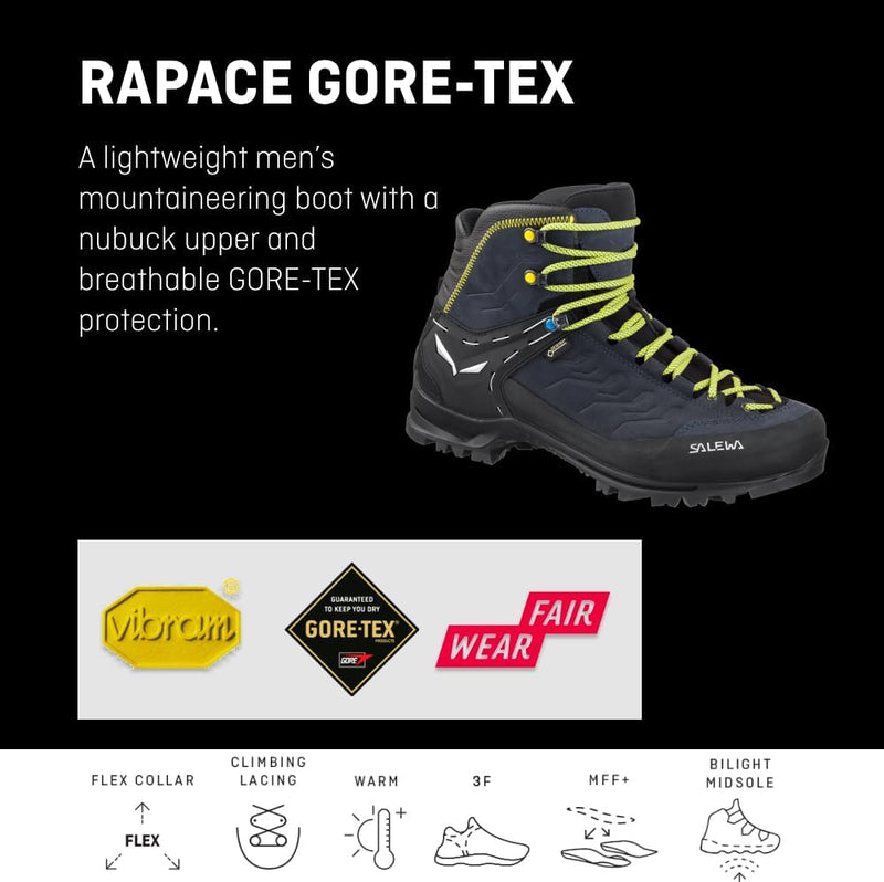 Salewa Ms Rapace Gore-tex Herren Trekking- & Wanderstiefel 40.5 EU Bergrot Holland, 40.5 EU Bergrot