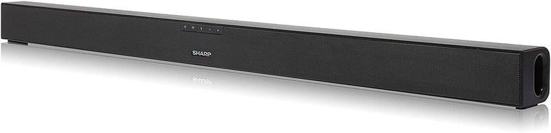 SHARP HTSB140MT 2.0 Soundbar 150W (USB, Bluetooth, HDMI, Optisch, AUX-In (3,5mm), Breite: 95cm), Sli