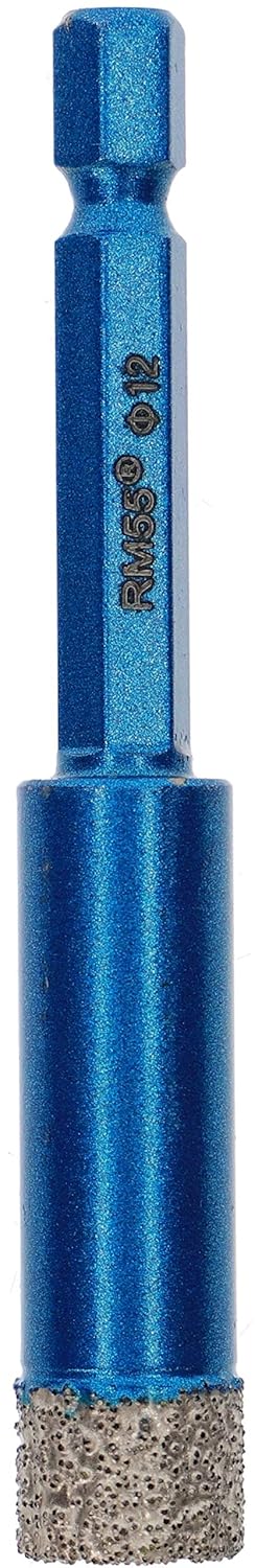 PRODIAMANT Diamant Fliesenbohrer 12 mm x Bit Fliese, Feinsteinzeug, Keramik für Bohrmaschinen und Ak