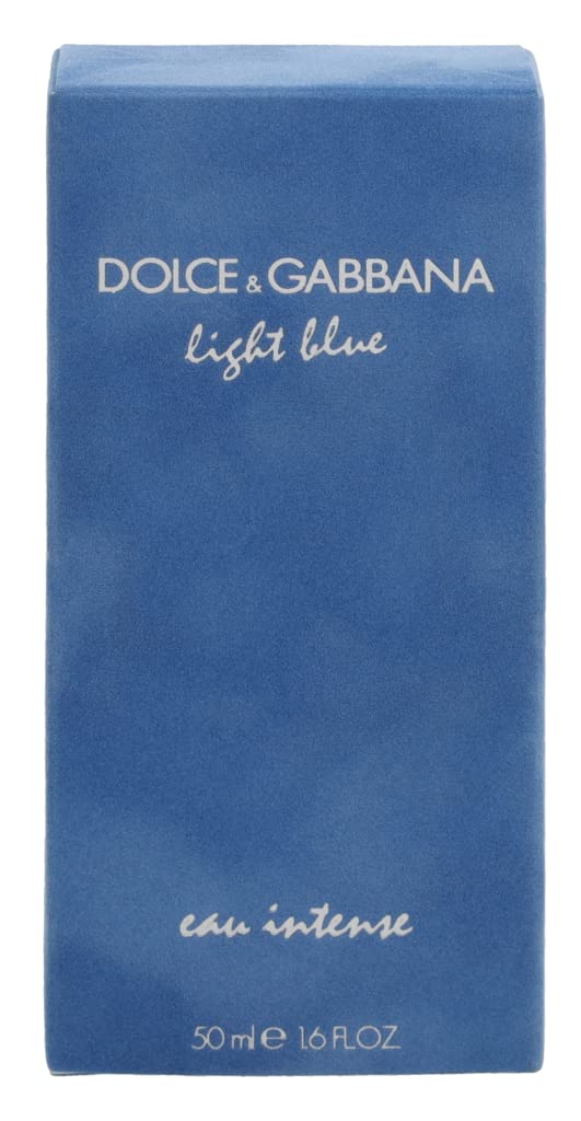 Dolce & Gabbana Light Blue Eau Intense Edp Vapo 50 Ml, Geblümt Geblümt 50.00 ml (1er Pack), Geblümt